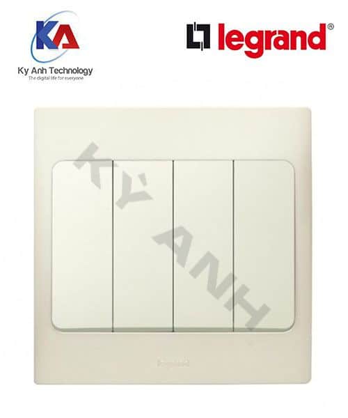 Công tắc bốn 1 chiều Mallia – 281006- Legrand