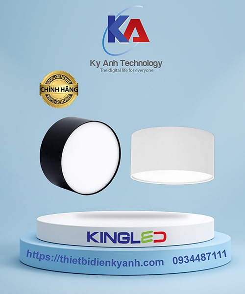 Đèn Ống Bơ Tán Quang Agate 8W (OBK-8SS-D95) Kingled
